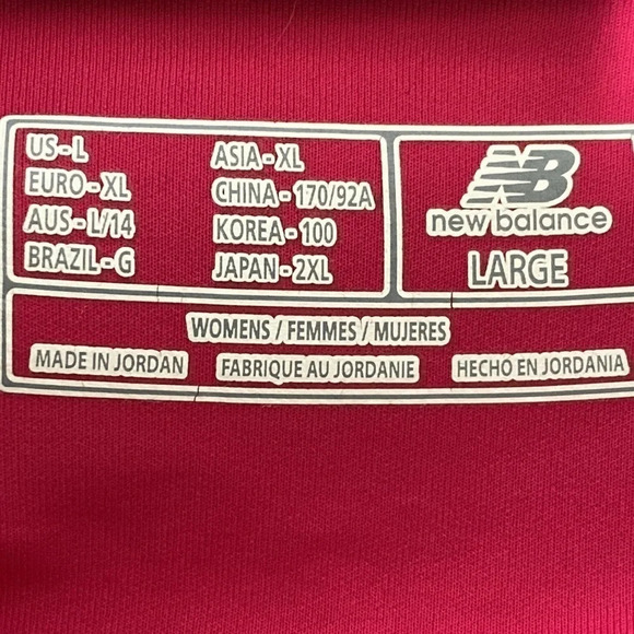 New Balance Pink Zip-Up Jacket - Picture 5 of 5